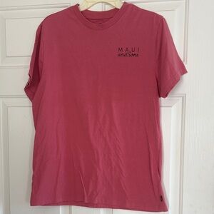 Maui and Sons Men's Coral Tee